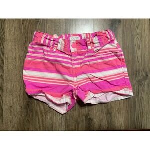Est. 1989 Place Shorts, Girl's Youth Size 6x/7, Pink White